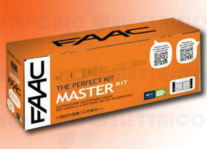 faac kit automazione 230v ac master kit perfect 105910