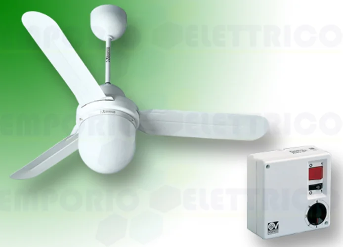 vortice kit ventilatore soffitto nordik design is/l 140/56 bianco 61301 ev61301a