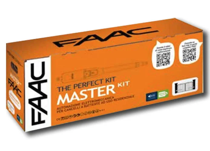 faac kit automazione 230v ac master kit perfect 105910fr