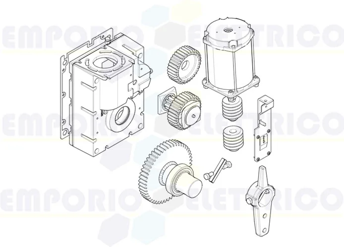 came pagina ricambi per barriere gearmotor-g6000
