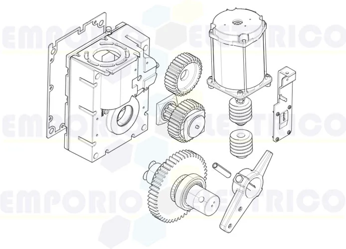 came pagina ricambi per barriere gearmotor-g4000