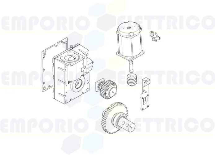 came pagine ricambi per barriere gearmotor-g3000 
