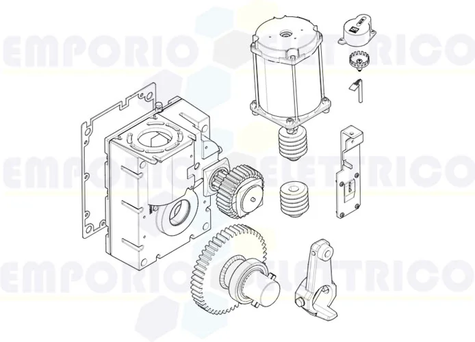 came pagina ricambi per barriere gearmotor-g2081